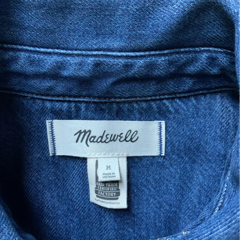 Madewell Denim Mini Dress - Picture 4 of 7